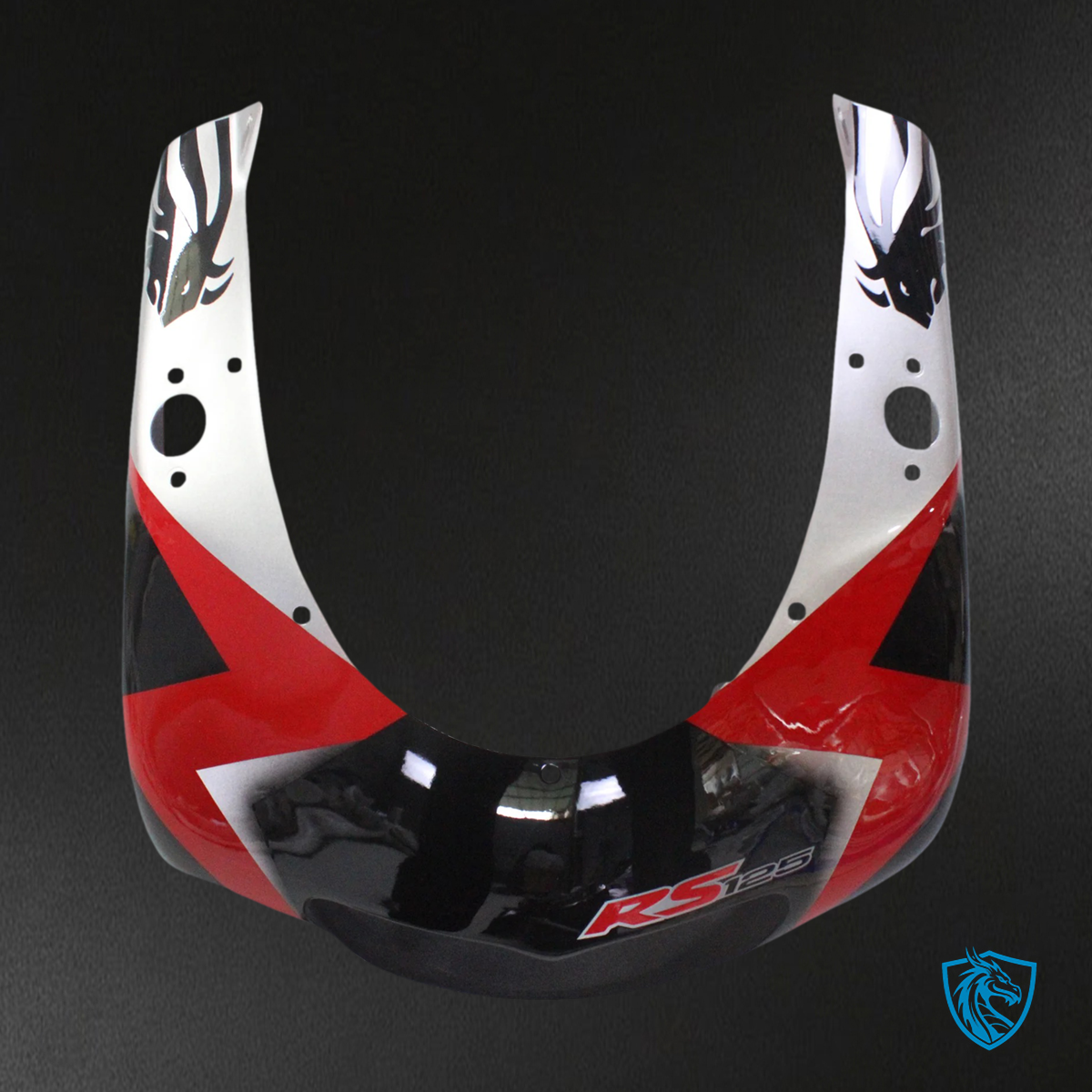 Aprilia RS 125 (2000-2005) Fairing Kit -  Red and Black - ABS Bodywork