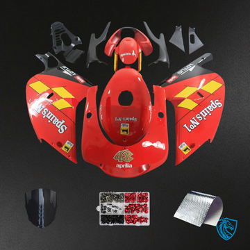 Aprilia RS125 (2000-2005) Fairing Kit - Yellow & Red - ABS Bodywork