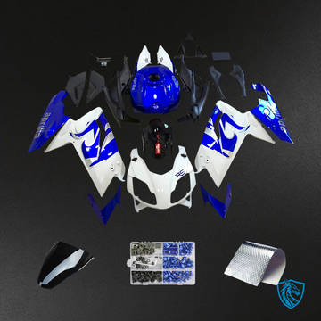 Aprilia RS125 (2006-2011) Fairing Kit - Black and Blue - ABS  Bodywork