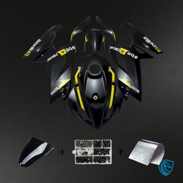 Aprilia RS125 (2006-2011) Fairing Kit - Black & Yellow - ABS  Bodywork