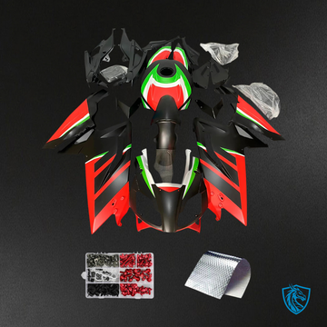 Aprilia RS125 (2006-2011) Fairing Kit - Green Black and Red - ABS Bodywork