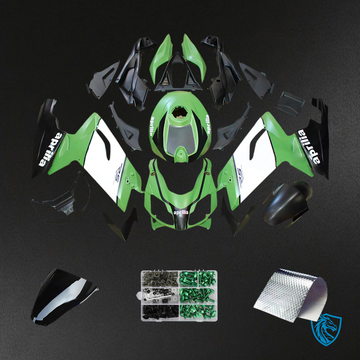 Aprilia RS125 (2006-2011) Fairing Kit - Green Black and White -  ABS Bodywork