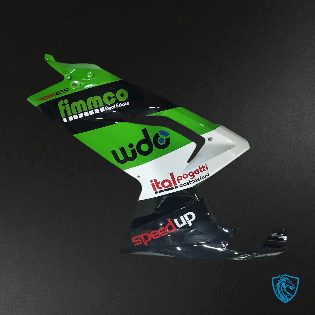 Aprilia RS125 (2006-2011) Fairing Kit - Green & Black -  ABS Bodywork