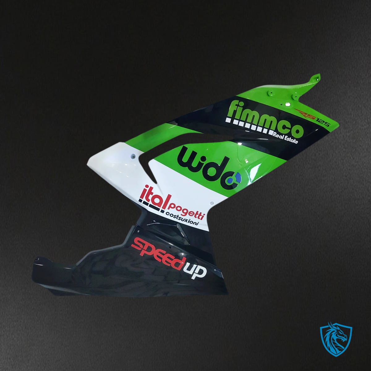 Aprilia RS125 (2006-2011) Fairing Kit - Green & Black -  ABS Bodywork