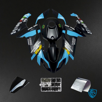 Aprilia RS125 (2006-2011) Fairing Kit - Light Blue & Black - ABS Bodywork