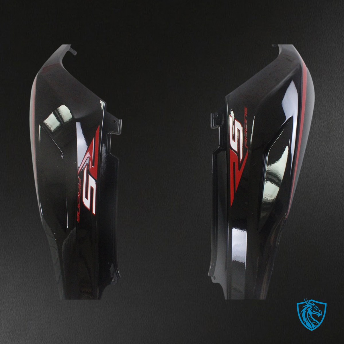 Aprilia RS125 (2006-2011) Fairing Kit - Plain Black -  ABS Bodywork