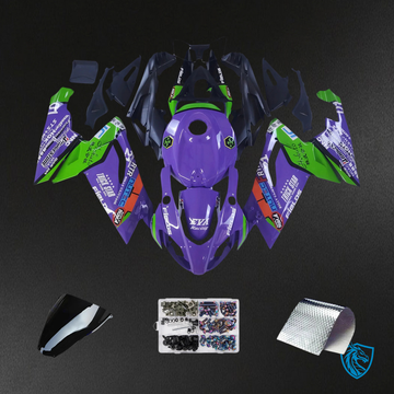 Aprilia RS125 (2006-2011) Fairing Kit - Purple & Green - ABS Bodywork