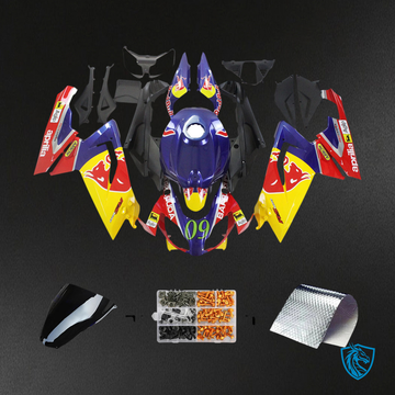 Aprilia RS125 (2006-2011) Fairing Kit - Blue Yellow and Red - ABS Bodywork