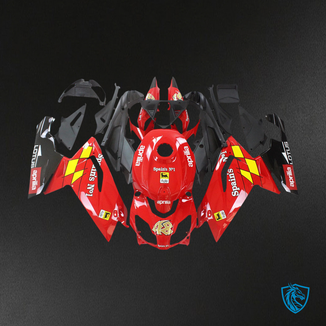 Aprilia RS125 (2006-2011) Fairing Kit - Red - ABS Bodywork
