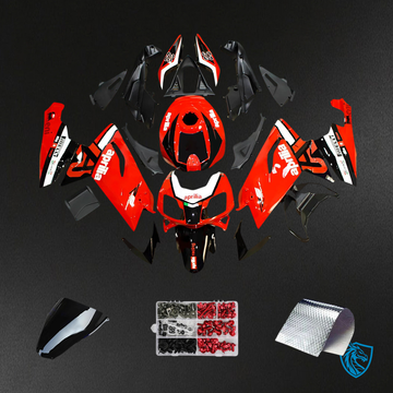 Aprilia RS125 (2006-2011) Fairing Kit -  Red White and Black - ABS Bodywork