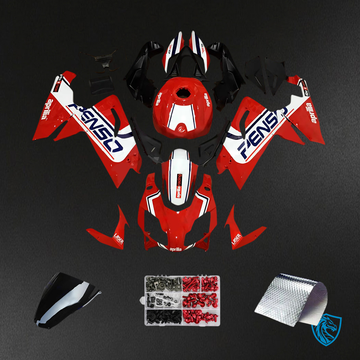 Aprilia RS125 (2006-2011) Fairing Kit - Red and White - ABS Bodywork