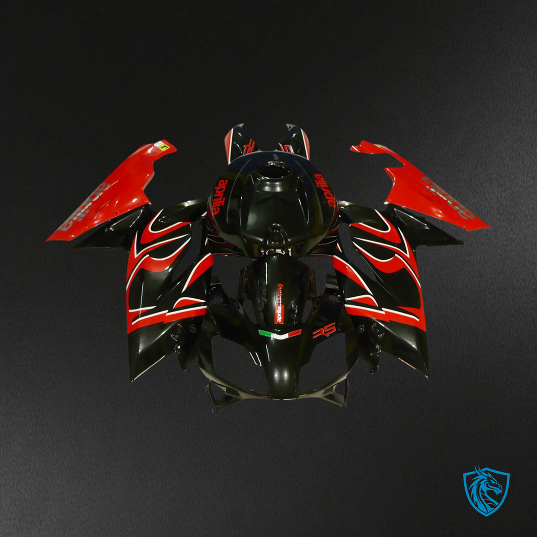 Aprilia RS125 (2006-2011) Fairing Kit - Red & Black - ABS Bodywork