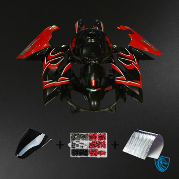 Aprilia RS125 (2006-2011) Fairing Kit - Red & Black - ABS Bodywork