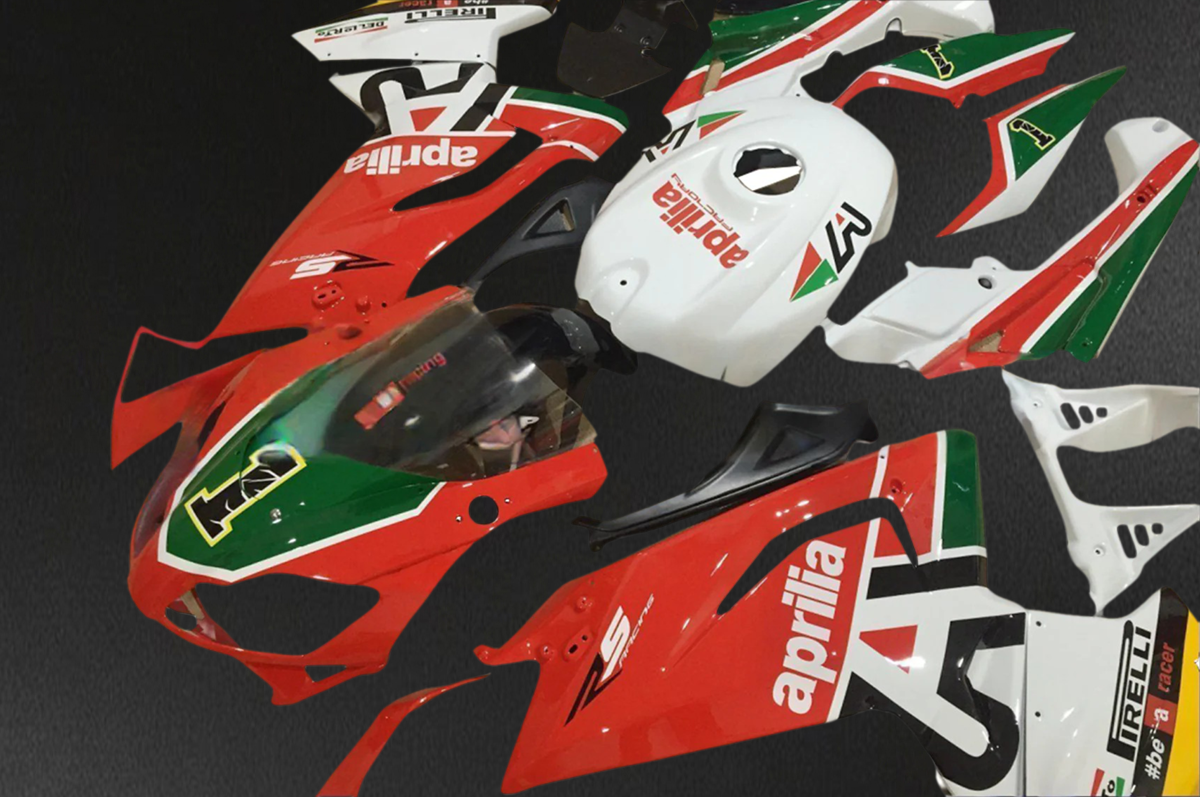 Aprilia RS125 (2006-2011) Fairing Kit - Red & Green - ABS Bodywork
