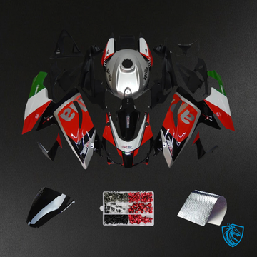 Aprilia RS125 (2006-2011) Fairing Kit - Red & Green Style1 - ABS Bodywork