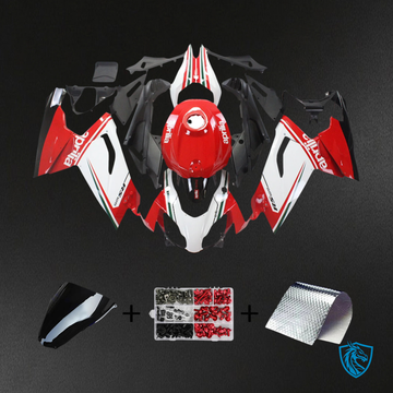 Aprilia RS125 (2006-2011) Fairing Kit -  Red & White Style5 - ABS Bodywork
