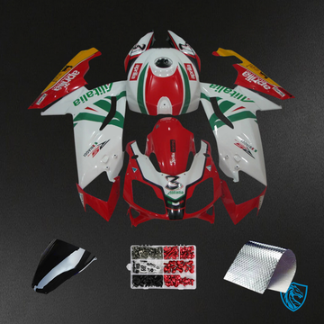 Aprilia RS125 (2006-2011) Fairing Kit - Red & White Style 8 - ABS Bodywork