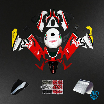 Aprilia RS125 (2006-2011) Fairing Kit - White and Red  - ABS Bodywork