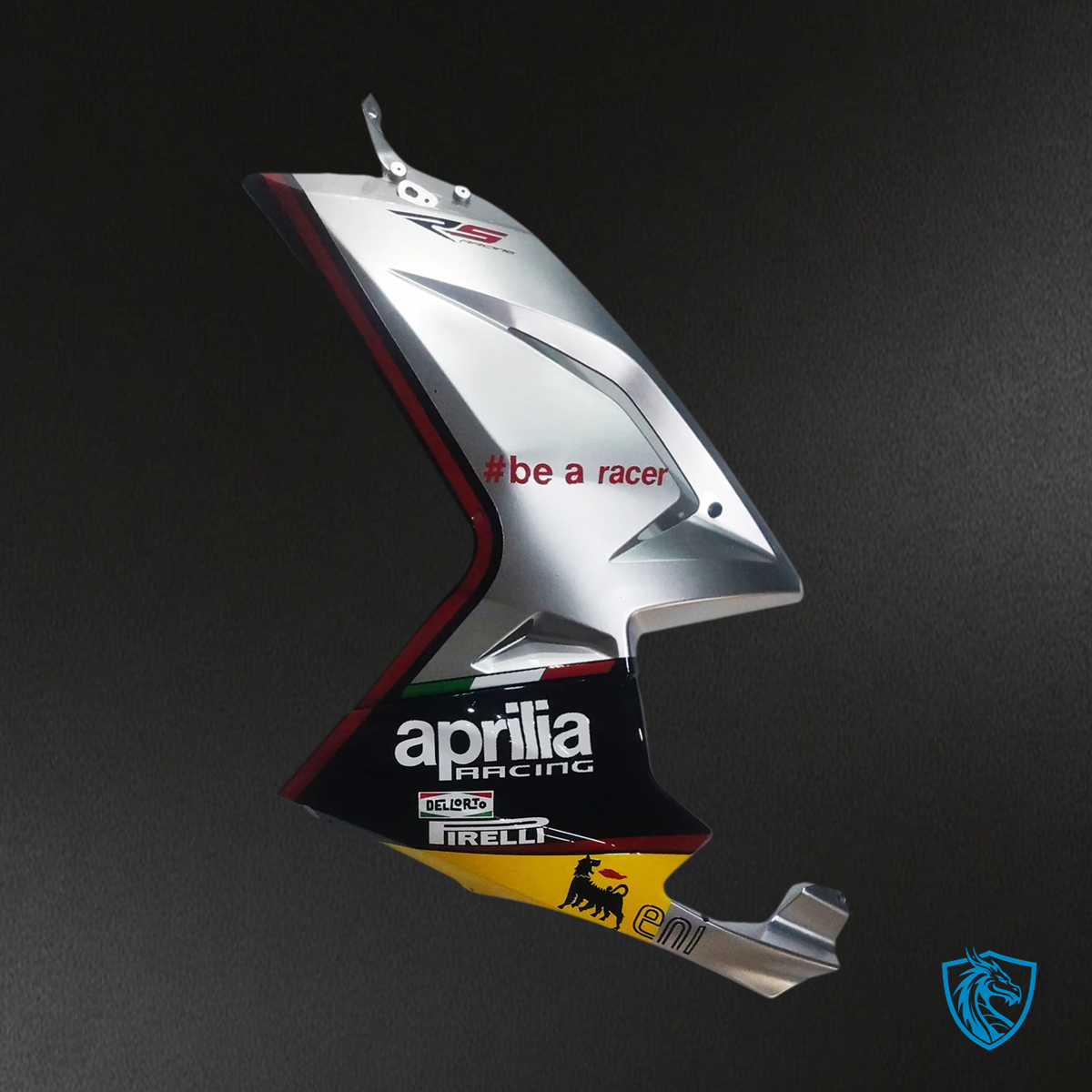 Aprilia RS125 (2006-2011) Fairing Kit - White & Black with Logo - ABS Bodywork