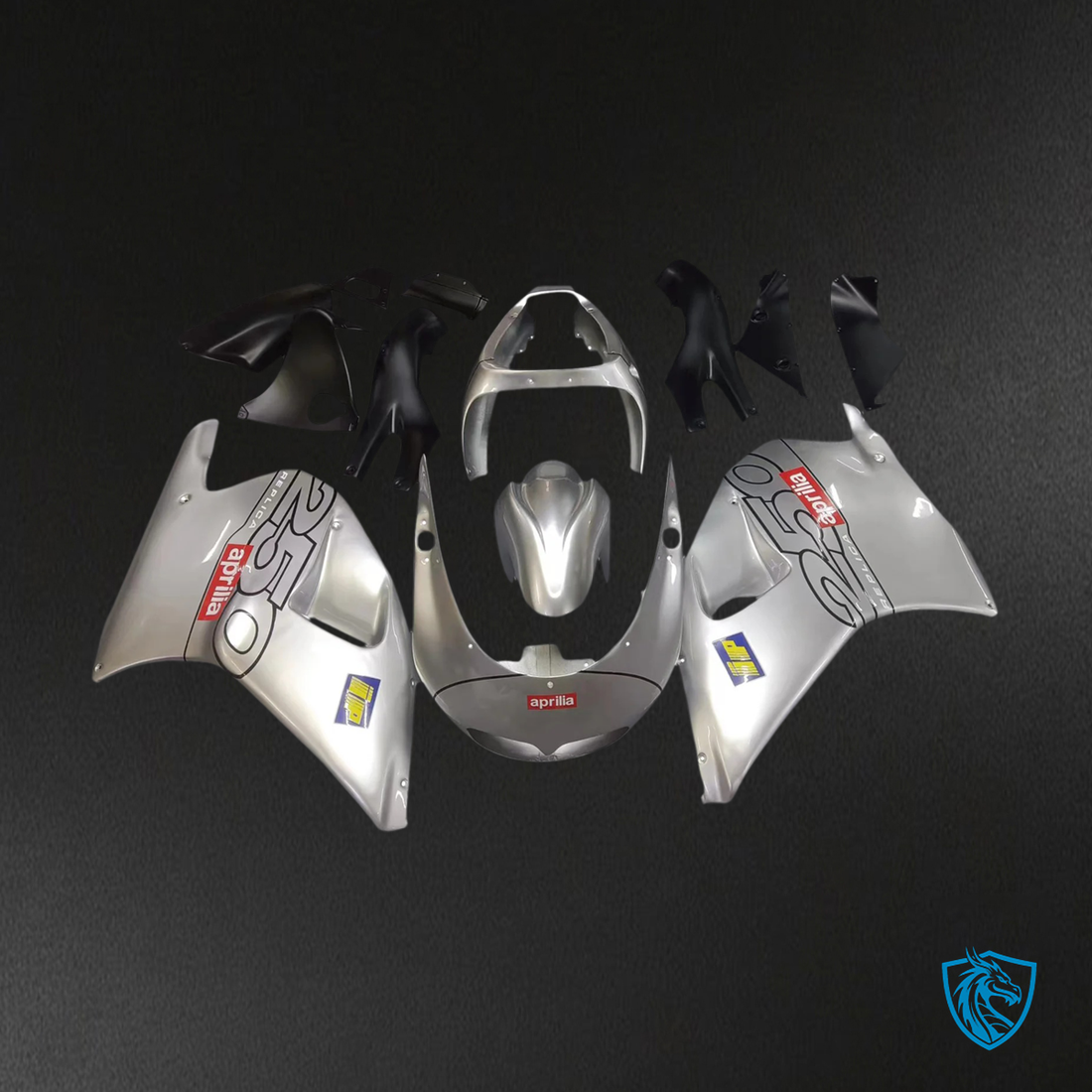 Aprilia RS250 (1994-1997) Fairing Kit - Sliver - ABS Bodywork