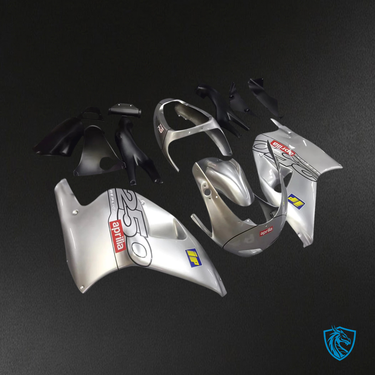 Aprilia RS250 (1994-1997) Fairing Kit - Sliver - ABS Bodywork