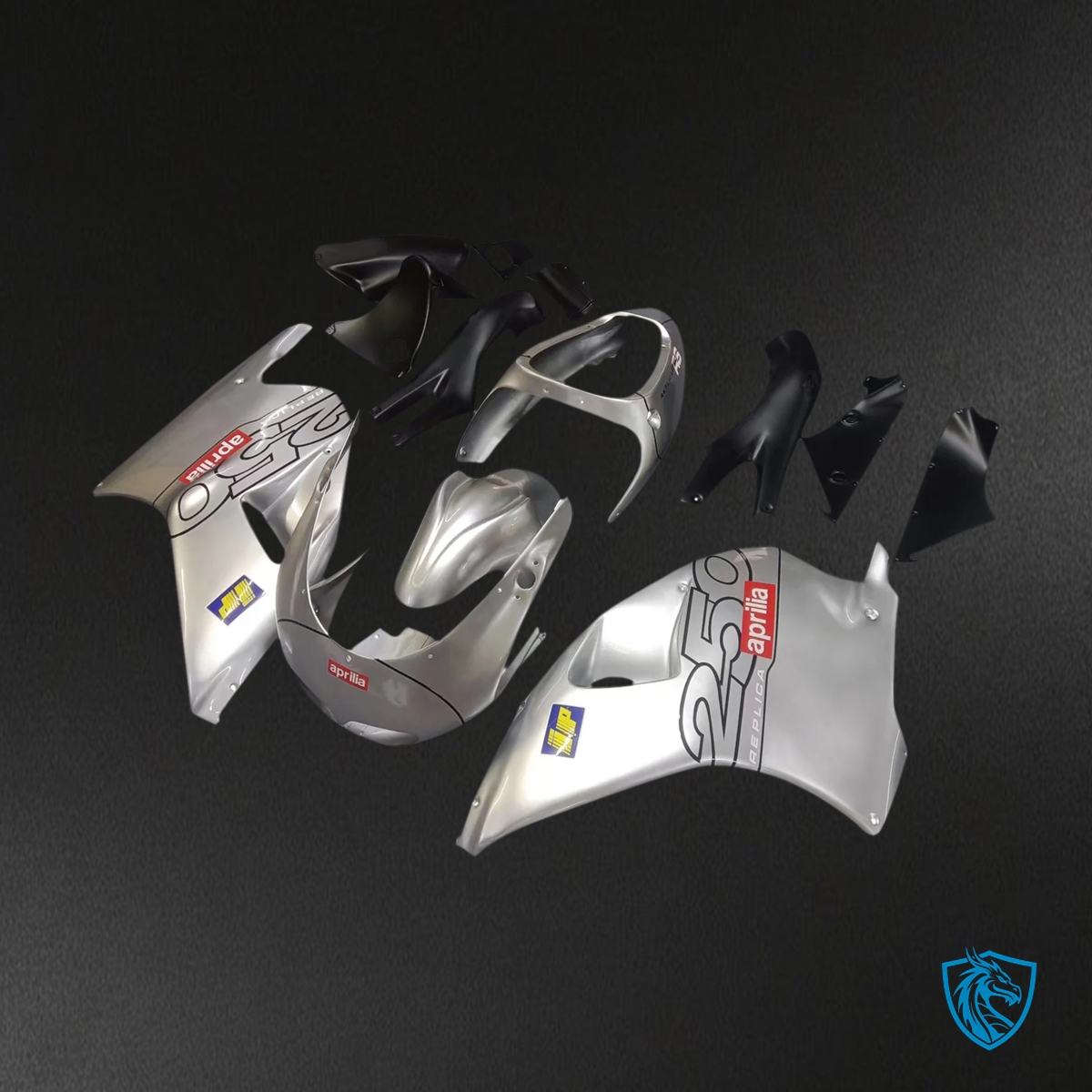Aprilia RS250 (1994-1997) Fairing Kit - Sliver - ABS Bodywork