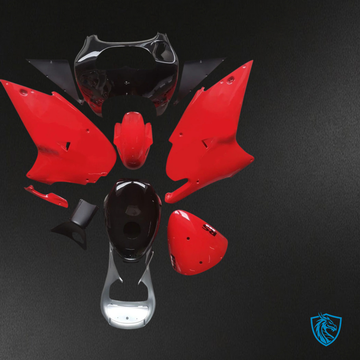 Aprilia RS250 (1998-2003) Fairing Kit - Red & Black - ABS Bodywork