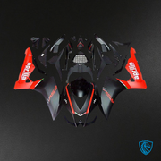 Matt Black & Red