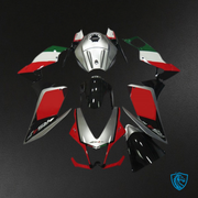 Silver, Black & Red