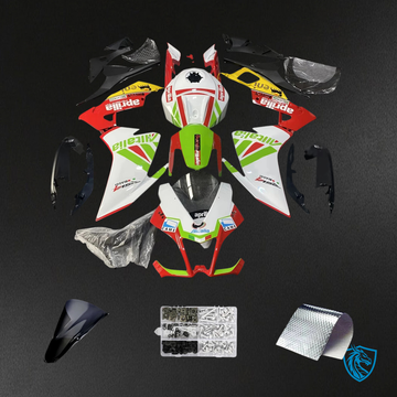 Aprilia RS4 125 50 (2012-2016) Fairing Kit - Black White and Red - ABS  Bodywork