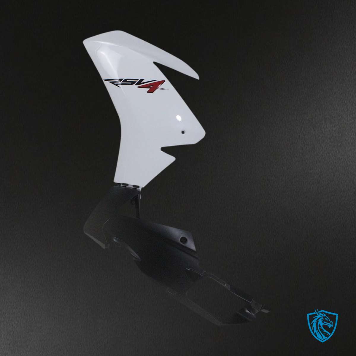 Aprilia RS4 125 50 (2012-2016) Fairing Kit- Black & White -  ABS  Bodywork