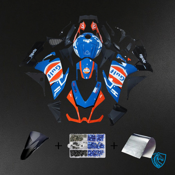 Aprilia RS4 125 50 (2012-2016) Fairing Kit -  Blue & Orange -  ABS  Bodywork
