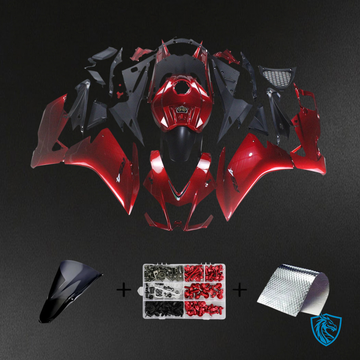 Aprilia RS4 125 50 (2012-2016) Fairing Kit - Gloss Red and Black -  ABS  Bodywork