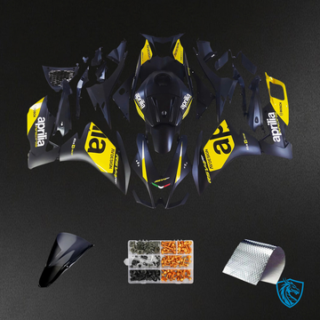 Aprilia RS4 125 50 (2012-2016) Fairing Kit - Yellow & Black -  ABS  Bodywork