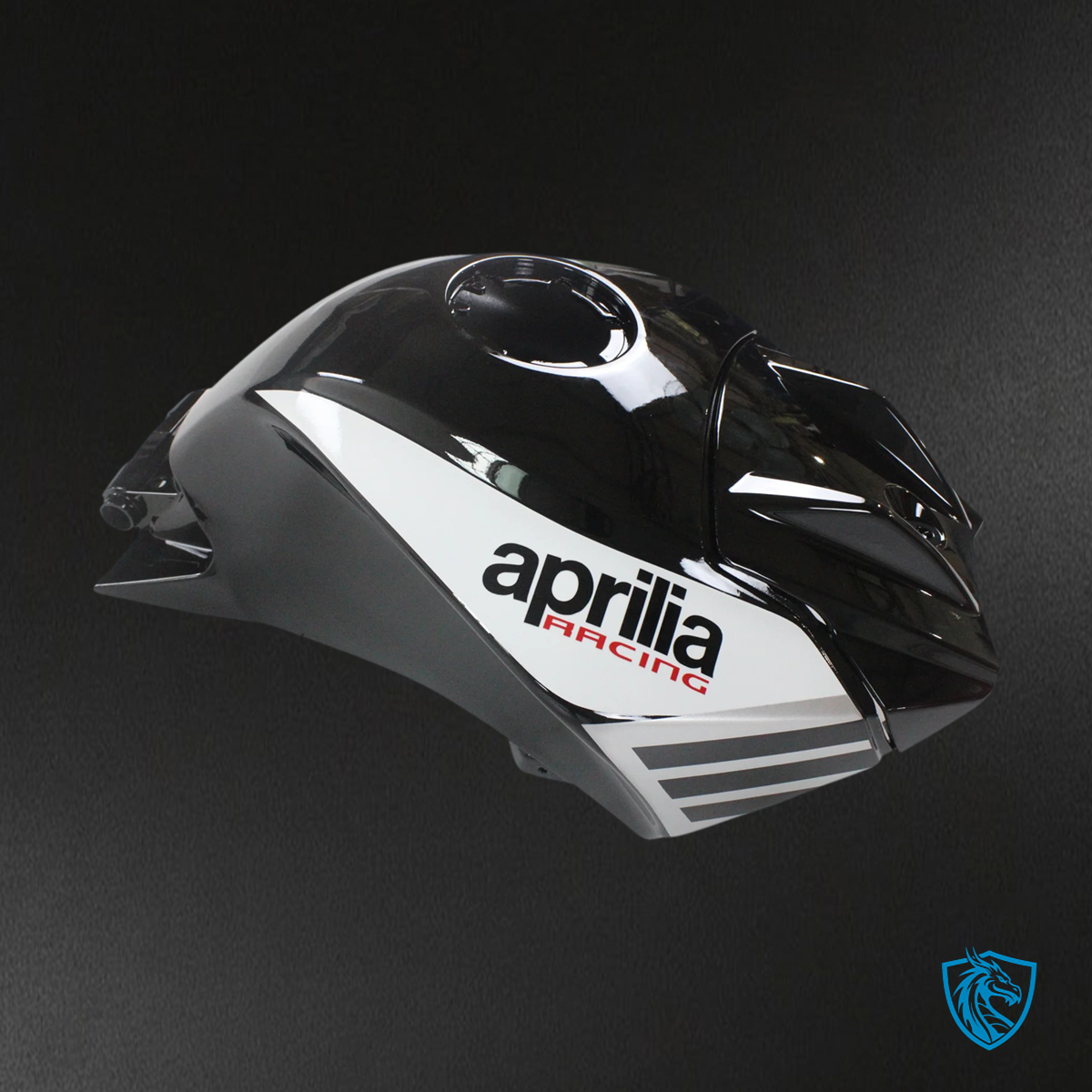 Aprilia RS4 RS 125 RS 50 (2012-2016) Fairing Kit -  Black and Silver -  ABS  Bodywork