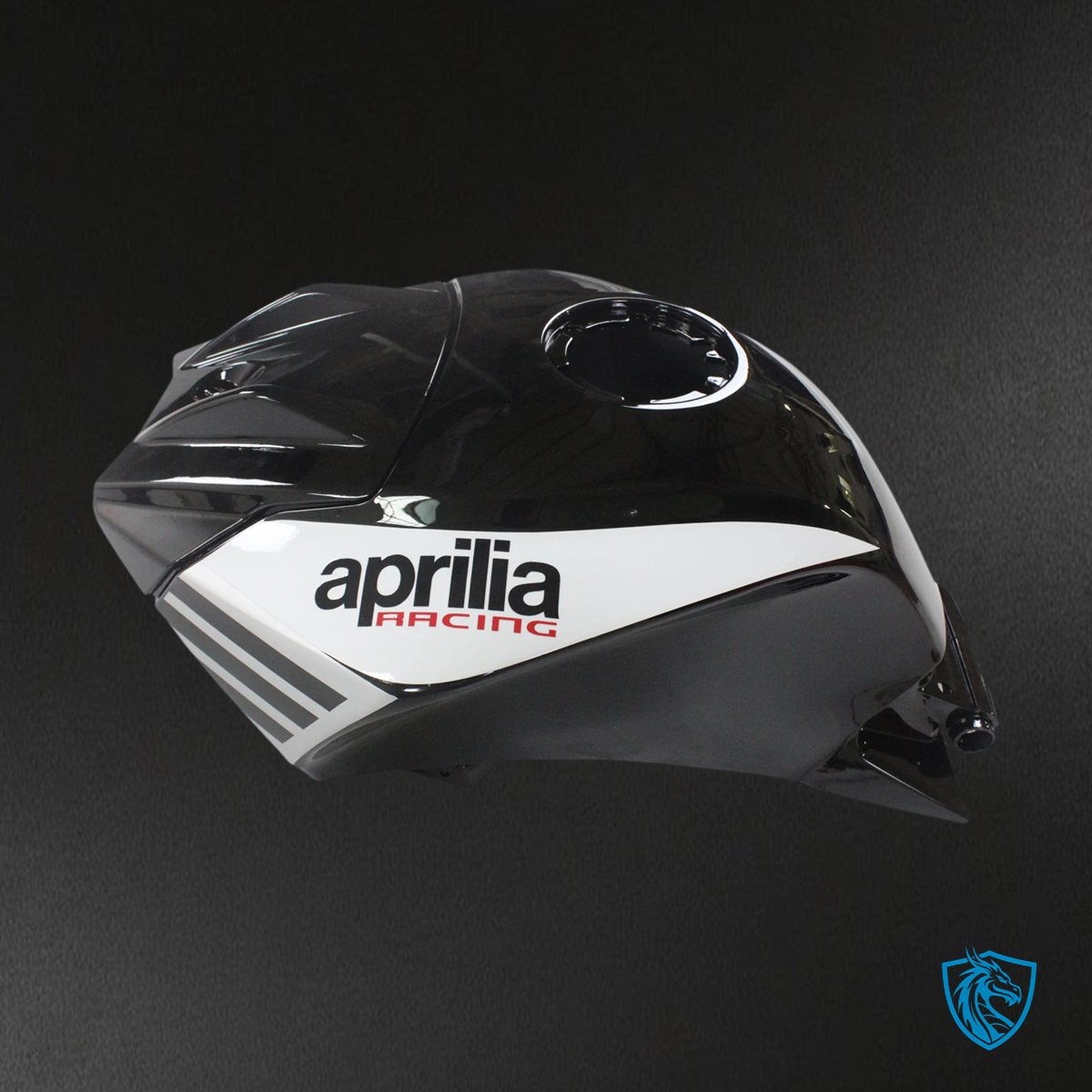 Aprilia RS4 RS 125 RS 50 (2012-2016) Fairing Kit -  Black and Silver -  ABS  Bodywork