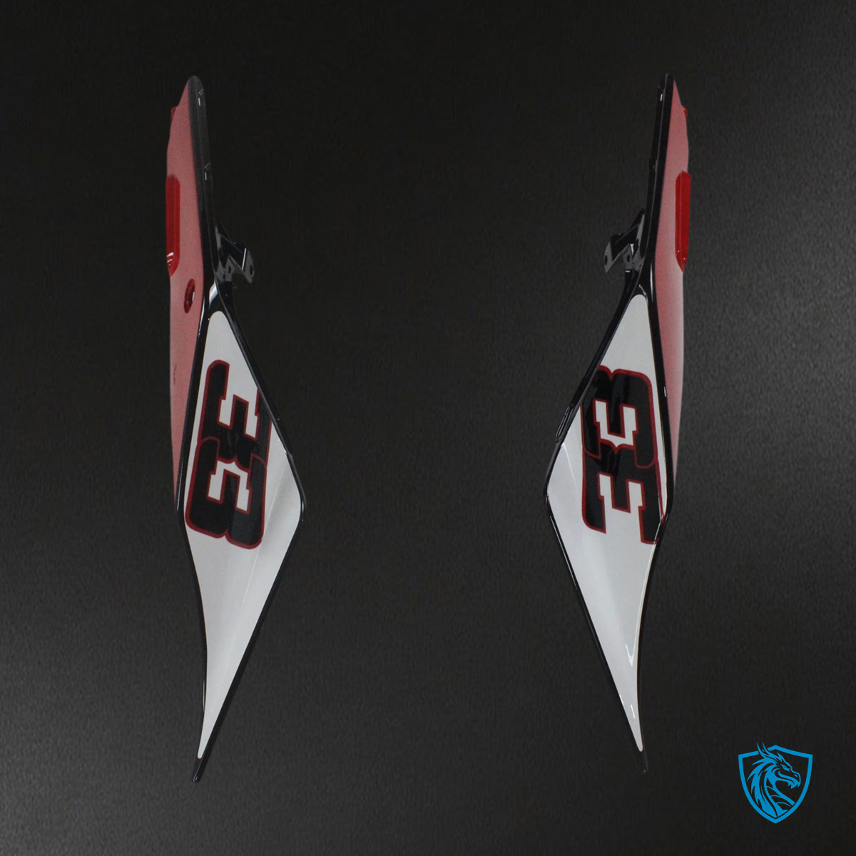 Aprilia RS4 RS 125 RS 50 (2012-2016) Fairing Kit -  Black and Silver -  ABS  Bodywork