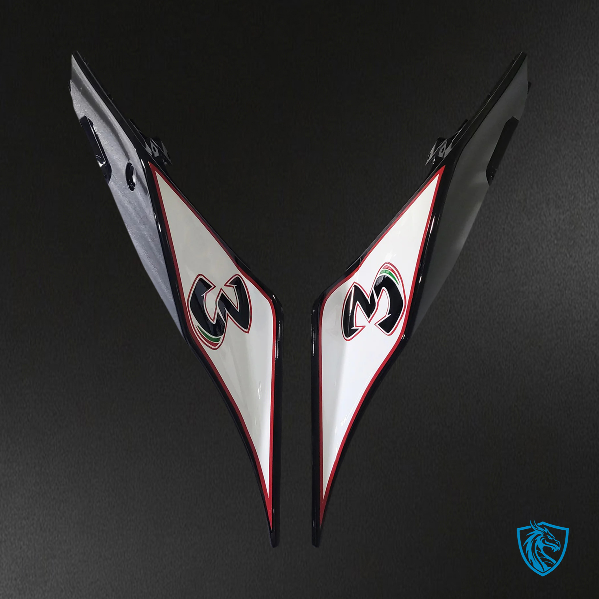 Aprilia RS4 RS 125 RS 50 (2012-2016) Fairing Kit - Black & Red - ABS  Bodywork