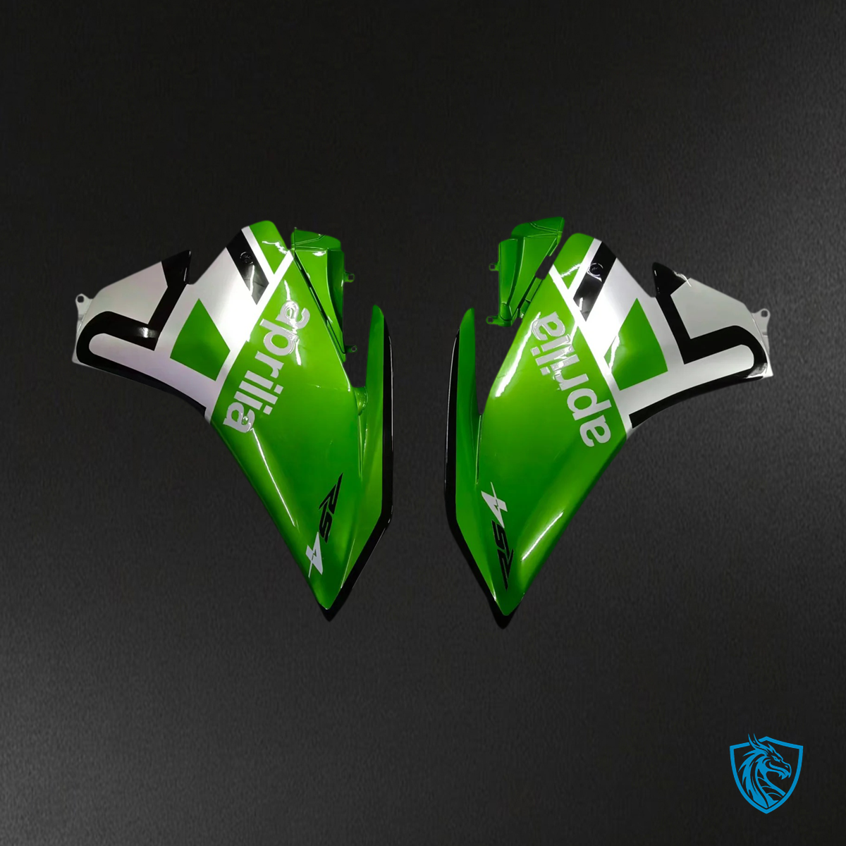 Aprilia RS4 RS 125 RS 50 (2012-2016) Fairing Kit - Green and Black - ABS  Bodywork