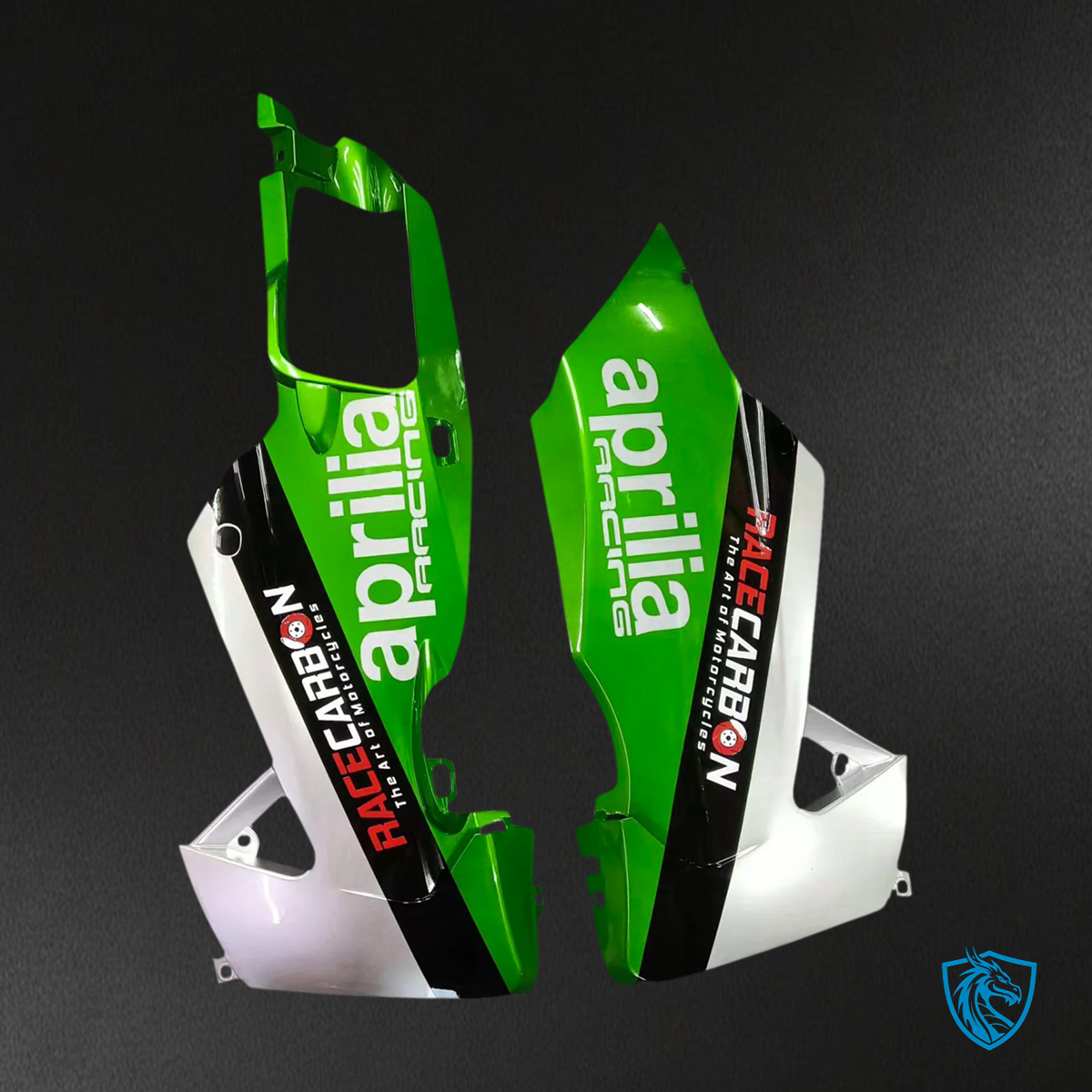 Aprilia RS4 RS 125 RS 50 (2012-2016) Fairing Kit - Green and Black - ABS  Bodywork