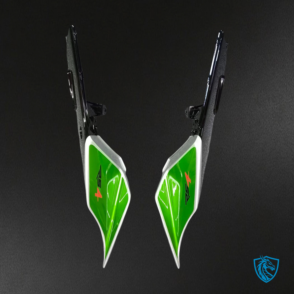 Aprilia RS4 RS 125 RS 50 (2012-2016) Fairing Kit - Green and Black - ABS  Bodywork