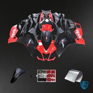 Aprilia RS4 RS 125 RS 50 (2012-2016) Fairing Kit - Red and Black - ABS  Bodywork