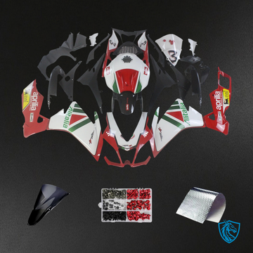 Aprilia RS4 RS 125 RS 50 (2012-2016) Fairing Kit - Red & White - ABS  Bodywork