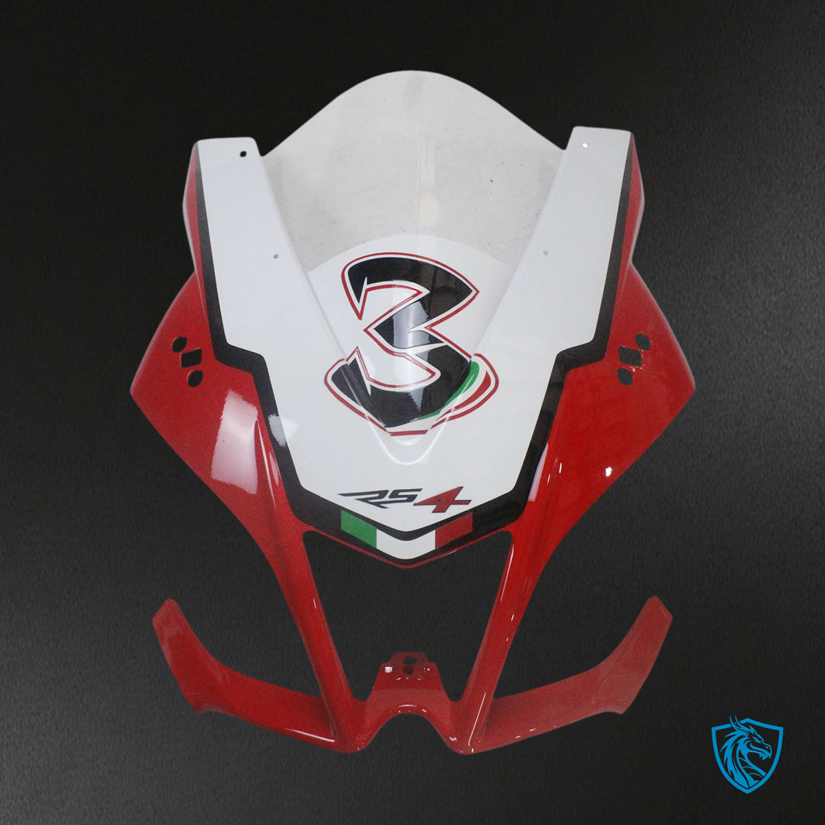 Aprilia RS4 RS 125 RS 50 (2012-2016) Fairing Kit - Red & White - ABS  Bodywork