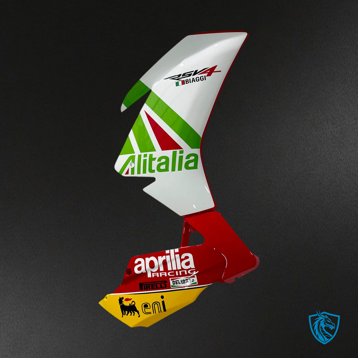 Aprilia RS4_125_50 (2012-2015) Fairing Kit - Green Red and White - ABS  Bodywork