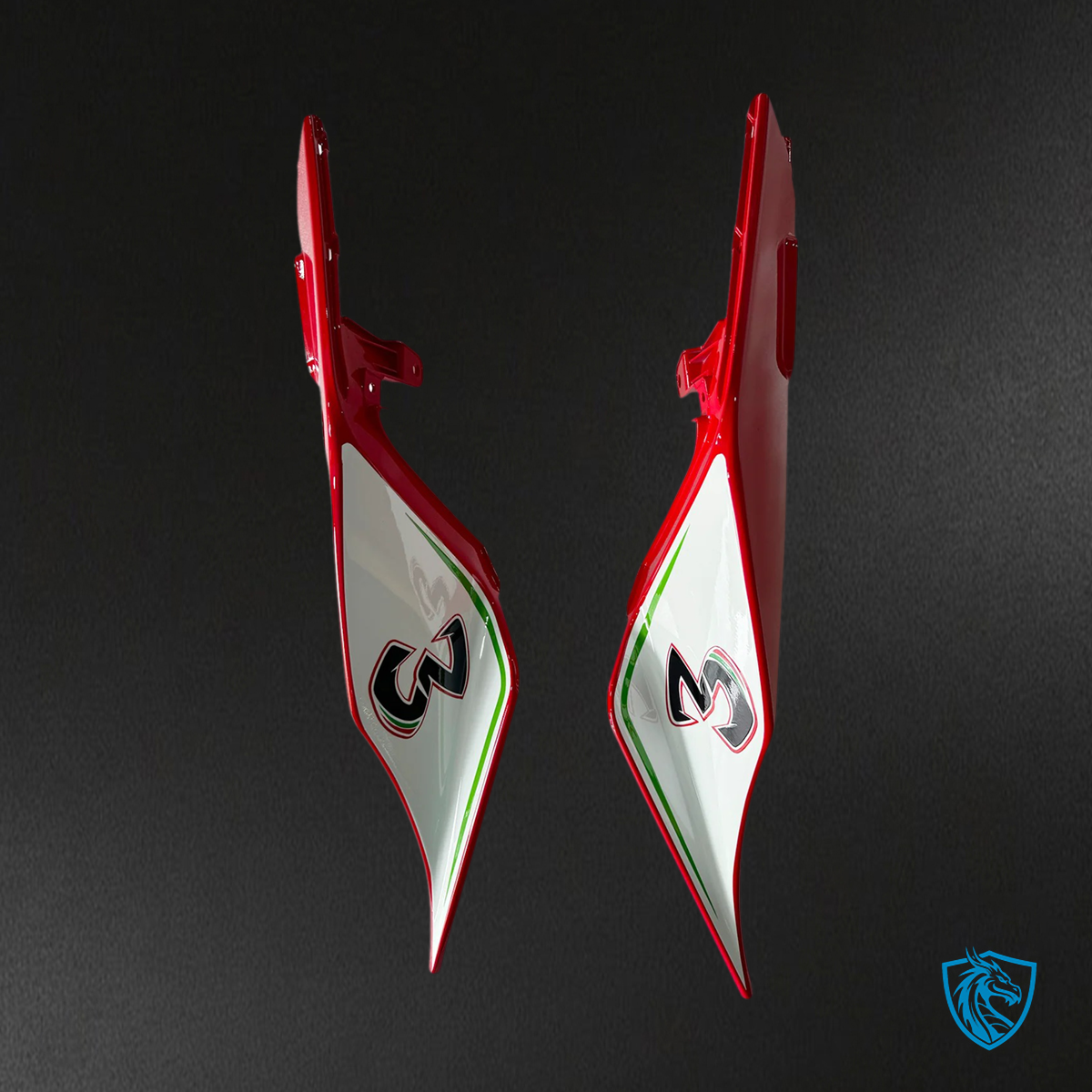 Aprilia RS4_125_50 (2012-2015) Fairing Kit - Green Red and White - ABS  Bodywork