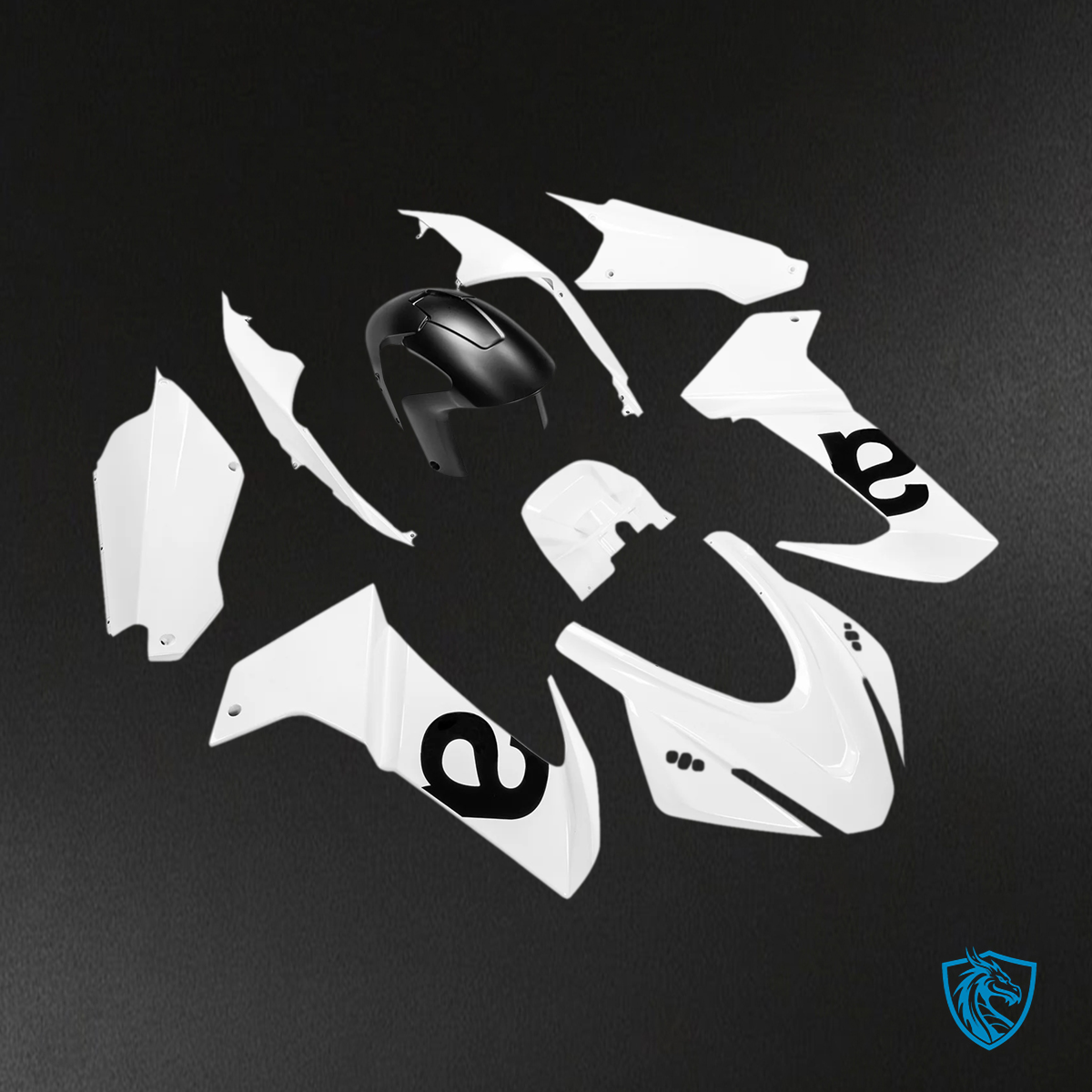 Aprilia RS660 (2020-2024) Fairing Kit - Gloss White - ABS Bodywork