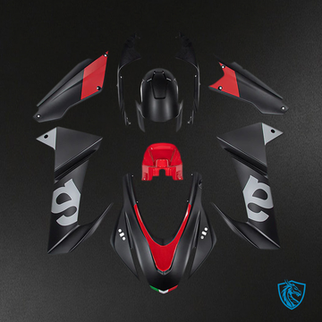 Aprilia RS 660 (2020-2024) Fairing Kit - Matte Black & Red - ABS Bodywork