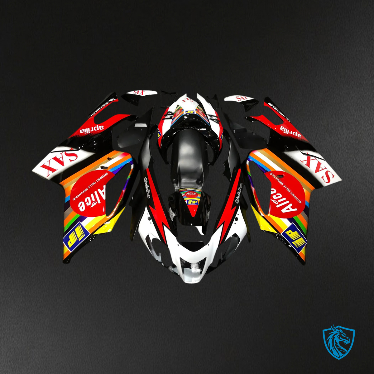 Aprilia RSV 1000 (2003-2006) Fairing Kit - Colorful Style 1 - ABS Bodywork