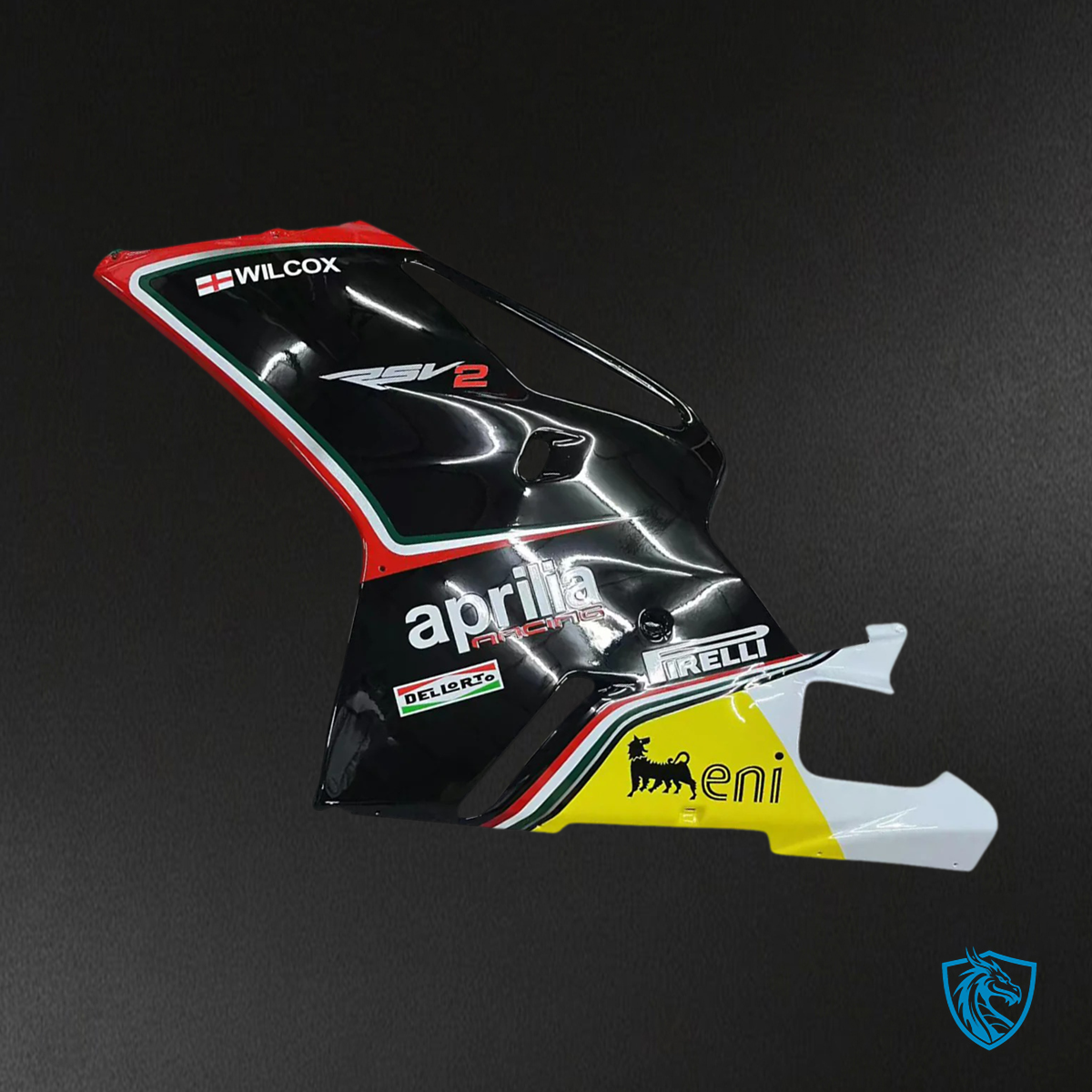 Aprilia RSV 1000 (2003-2006) Fairing Kit - Red & Black Style 3 - ABS Bodywork
